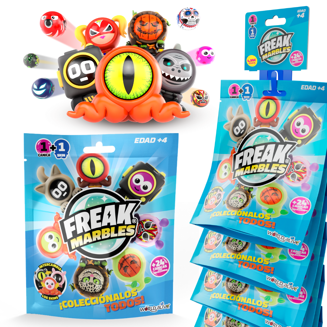 Freak Marbles® 1 Marble & Skin in Surprise Bag